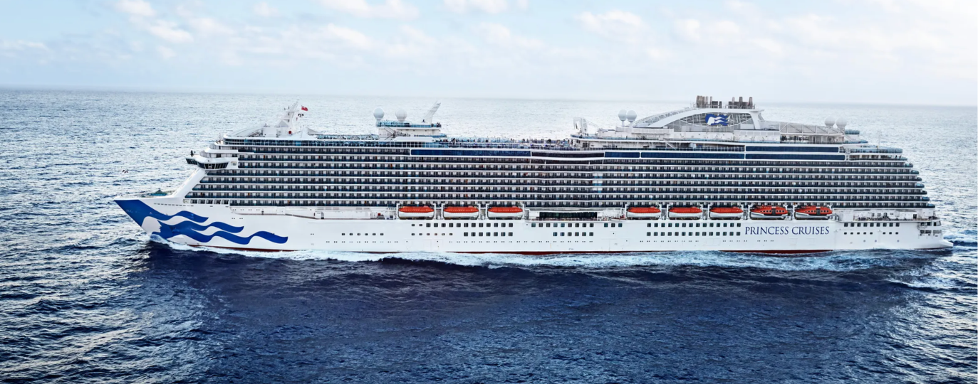 Princess Discovery sailing from Vancouver to Seward for the summer Alaska Cruise Season